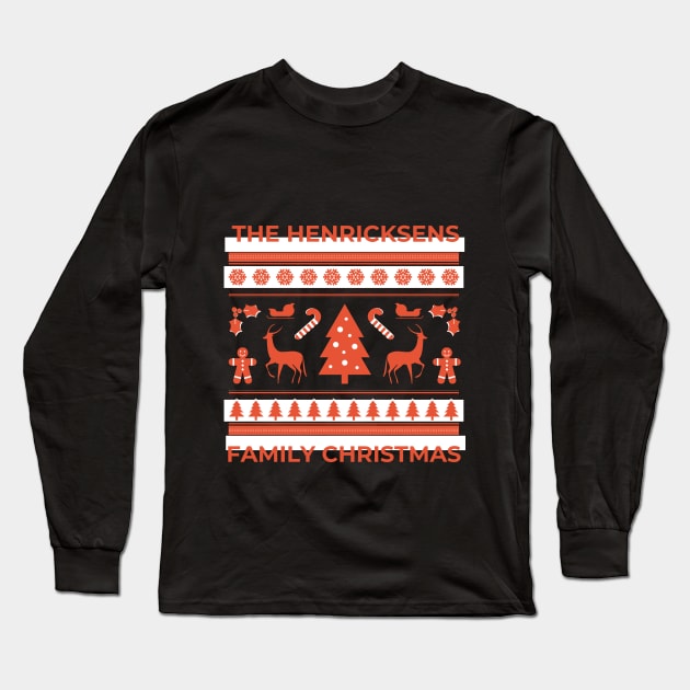 Family Christmas Long Sleeve T-Shirt by Astroidworld